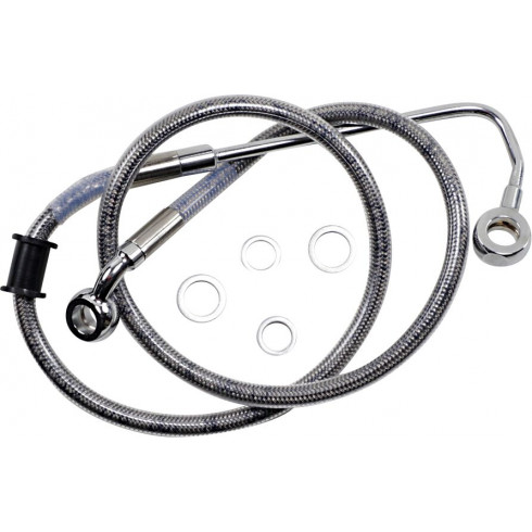 Спирачен маркуч BRK LINE 15-17SFTL SS +2 DRAG SPECIALTIES 618300-2 Спирачен маркуч BRK LINE 15-17SFTL SS +2 DRAG SPECIALTIES 618300-2