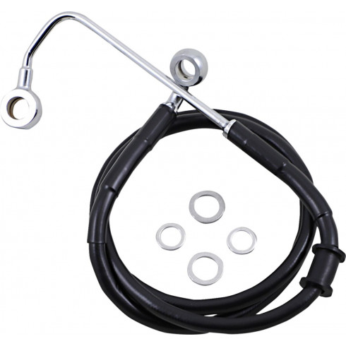 Спирачен маркуч 15-17SFTL черен+10 DRAG SPECIALTIES 618302-10BLK Спирачен маркуч 15-17SFTL черен+10 DRAG SPECIALTIES 618302-10BLK
