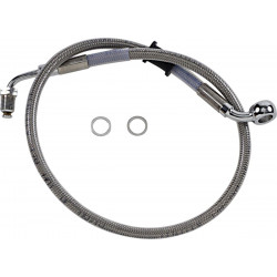 Спирачен маркуч LINE BRK 18- SFTL SS DRAG SPECIALTIES 618604