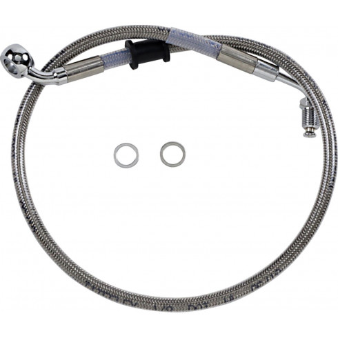 Спирачен маркуч LINE BRK 18- SFTL SS +2 DRAG SPECIALTIES 618604-2 Спирачен маркуч LINE BRK 18- SFTL SS +2 DRAG SPECIALTIES 618604-2
