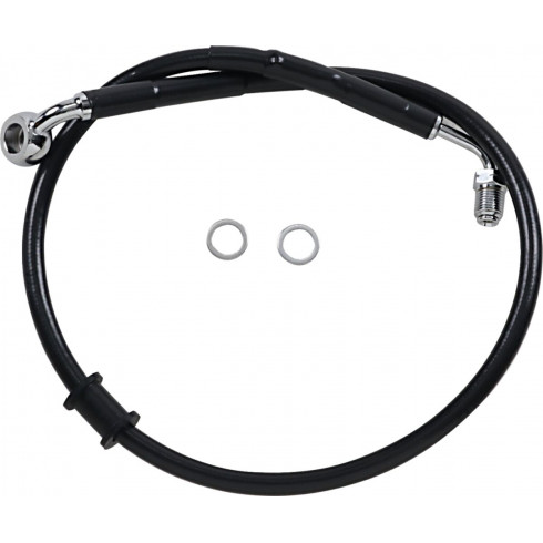 Спирачен маркуч 18- SFTL черен +2 DRAG SPECIALTIES 618604-2BLK Спирачен маркуч 18- SFTL черен +2 DRAG SPECIALTIES 618604-2BLK