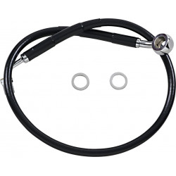Спирачен маркуч 18- SFTL черен +2 DRAG SPECIALTIES 618631-2BLK
