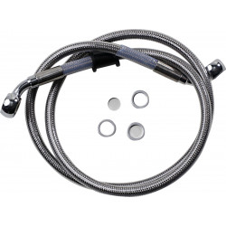 Спирачен маркуч LINE BRK 18- SFTL SS DRAG SPECIALTIES 618614