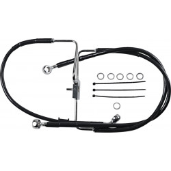 Спирачен маркуч LINE BRK16-XL1200CX BLK+2 DRAG SPECIALTIES 618566-2BLK
