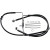 Спирачен маркуч LINE BRK 16-XL1200CX BL+6 DRAG SPECIALTIES 618566-6BLK thumb