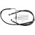 Спирачен маркуч LINE BRK 16-XL1200CX BL+6 DRAG SPECIALTIES 618566-6BLK thumb