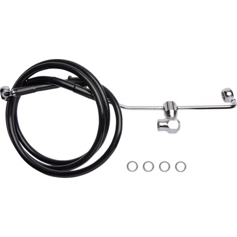 Спирачен маркуч rr non abs bl DRAG SPECIALTIES 6141900-BLK Спирачен маркуч rr non abs bl DRAG SPECIALTIES 6141900-BLK