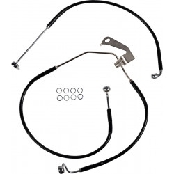 Спирачен маркуч RR NON ABS BL DRAG SPECIALTIES 640232-BLK Спирачен маркуч RR NON ABS BL DRAG SPECIALTIES 640232-BLK