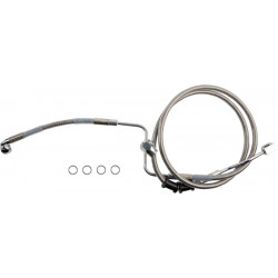 Спирачен маркуч RR ABS SS DRAG SPECIALTIES 618598 Спирачен маркуч RR ABS SS DRAG SPECIALTIES 618598