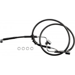 Спирачен маркуч RR ABS BL DRAG SPECIALTIES 618598-BLK