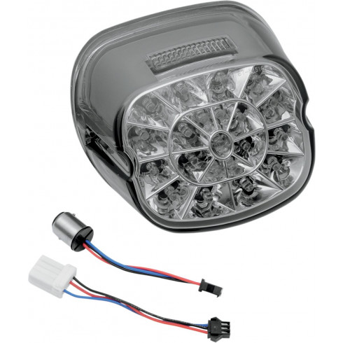 Заден стоп WEB LED с опушен плафон и горна светлина за регистрационен номер DRAG SPECIALTIES 161273 Заден стоп WEB LED с опушен плафон и горна светлина за регистрационен номер DRAG SPECIALTIES 161273