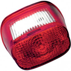 Червена резервна леща за задна светлина DRAG SPECIALTIES 12-0409LE