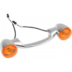 Заден комплект мигачи bullet style chrome DRAG SPECIALTIES L20-0380