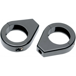 Скоба за мигач за вилка 39MM черна DRAG SPECIALTIES 12-6049GB-39