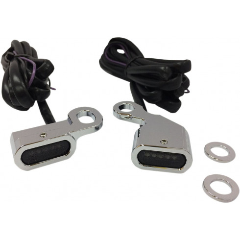 Светлини marker handlebar chrome/smoke LED DRAG SPECIALTIES L22-0230CMENU Светлини marker handlebar chrome/smoke LED DRAG SPECIALTIES L22-0230CMENU