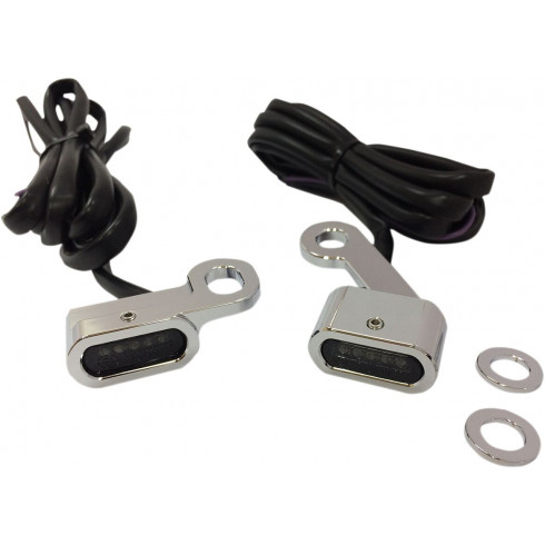Светлини marker handlebar chrome/smoke LED DRAG SPECIALTIES L22-0231CMENU Светлини marker handlebar chrome/smoke LED DRAG SPECIALTIES L22-0231CMENU