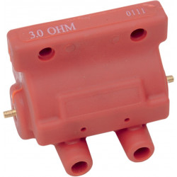 Бобина 12V dual-fire 3 ohm червена DRAG SPECIALTIES 10-2025
