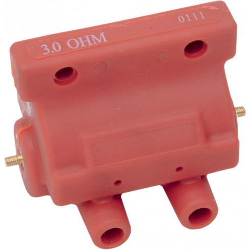 Бобина 12V dual-fire 3 ohm червена DRAG SPECIALTIES 10-2025 Бобина 12V dual-fire 3 ohm червена DRAG SPECIALTIES 10-2025