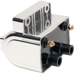 Бобина 12V dual-fire 4 ohm chrome DRAG SPECIALTIES 10-2032