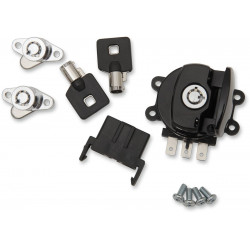 Ключ за запалване странична панта черен DRAG SPECIALTIES E21-0209GB/45
