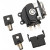 Ключ за запалване череп гланц черен DRAG SPECIALTIES 21-0209GBSKD thumb
