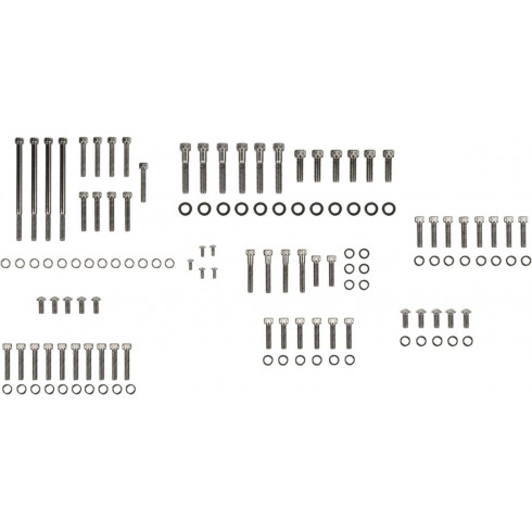 Кит с черни хромирани болтове с глава SOCKET-HEAD и накатка за двигател DRAG SPECIALTIES MK699BK Кит с черни хромирани болтове с глава SOCKET-HEAD и накатка за двигател DRAG SPECIALTIES MK699BK