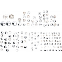 Комплект капачки за болтове deluxe chrome DRAG SPECIALTIES 352102