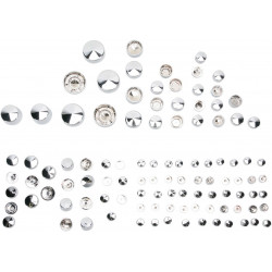 Комплект капачки за болтове deluxe chrome DRAG SPECIALTIES 352104