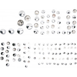 Комплект капачки за болтове deluxe chrome DRAG SPECIALTIES 352108