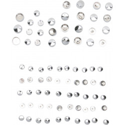 Комплект капачки за болтове deluxe chrome DRAG SPECIALTIES 352118