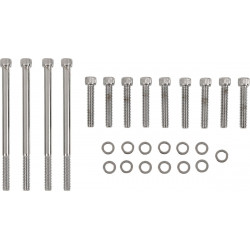 Комплект болтове за първичен капак с хромирана глава с накатка DRAG SPECIALTIES MK672