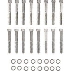 Комплект болтове за първичен капак с хромирана глава с накатка DRAG SPECIALTIES MK685
