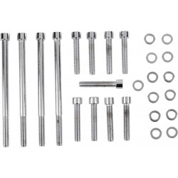 Комплект болтове M8 outer primary smooth socket head chrome DRAG SPECIALTIES MK787S