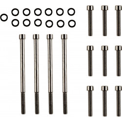 Комплект болтове M8 outer primary smooth socket head black DRAG SPECIALTIES MK787SBK