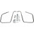 Хромирана скоба за поддръжка на дисаги DRAG SPECIALTIES S77-0146DS thumb