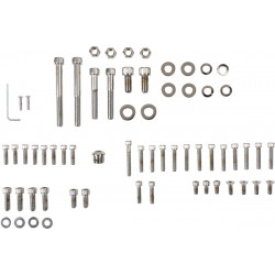 Хромиран комплект болтове за двигател с накатена глава DRAG SPECIALTIES MK109