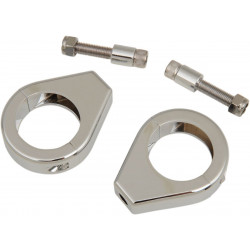 Скоба за мигач за вилка хром 39MM DRAG SPECIALTIES 12-6049-39BC114