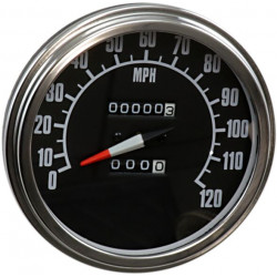 Спидометър FL 2240:60 с reed switch 68-84 face DRAG SPECIALTIES 74584M