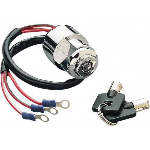 Ключ за запалване с кръгъл ключ OFF/IGN/IGN+LIGHT-POSITION DRAG SPECIALTIES K714-K3-BC203 Ключ за запалване с кръгъл ключ OFF/IGN/IGN+LIGHT-POSITION DRAG SPECIALTIES K714-K3-BC203