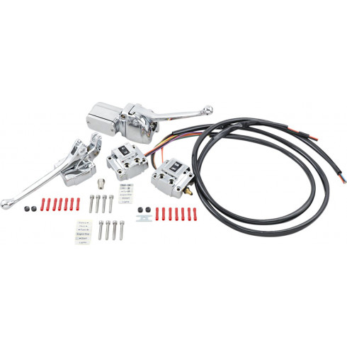 Комплекти за управление на кормило с ключове хром DRAG SPECIALTIES 42375-LBX2 Комплекти за управление на кормило с ключове хром DRAG SPECIALTIES 42375-LBX2