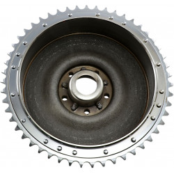 Комплект спирачен барабан/зъбно колело хром DRAG SPECIALTIES 06-0129-BX-LB2