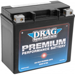 Акумулатор premium (GYZ) 12V оловно-киселинен заместител 175 mm x 87 mm x 155 mm черен DRAG SPECIALTIES DRSM72RGH
