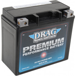 Акумулатор premium (GYZ) 12V оловно-киселинен заместител 175 mm x 87 mm x 155 mm черен DRAG SPECIALTIES DRSM720GH