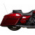 Седалка Predator 2Up - Solar Leather - черна - гладка - FLH DRAG SPECIALTIES 08801-1495 thumb