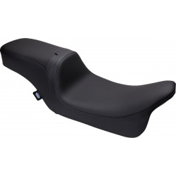 Седалка Predator 2up с опция за облегалка solar leather FLH 08-23 DRAG SPECIALTIES 0801-1501