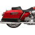 Седалка Predator 2-Up - двойно диамантена - сребристи шевове - FL DRAG SPECIALTIES 4695C thumb