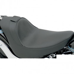 Седалка solo с опционална EZ Glide облегалка отпред с приемник за облегалка на водача винил черен DRAG SPECIALTIES 0802-0626