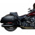 Седалка Predator III - двойно ромбоидна - черна с червени шевове - Softail 18+ DRAG SPECIALTIES 0802-1492 thumb