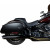 Седалка Predator - двойно ромбоидно сребърно шевове - винил - FL DRAG SPECIALTIES 0802-1518 thumb