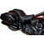 Седалка Predator - двойно ромбоидна с червени шевове - винил - FL DRAG SPECIALTIES 0802-1519 thumb